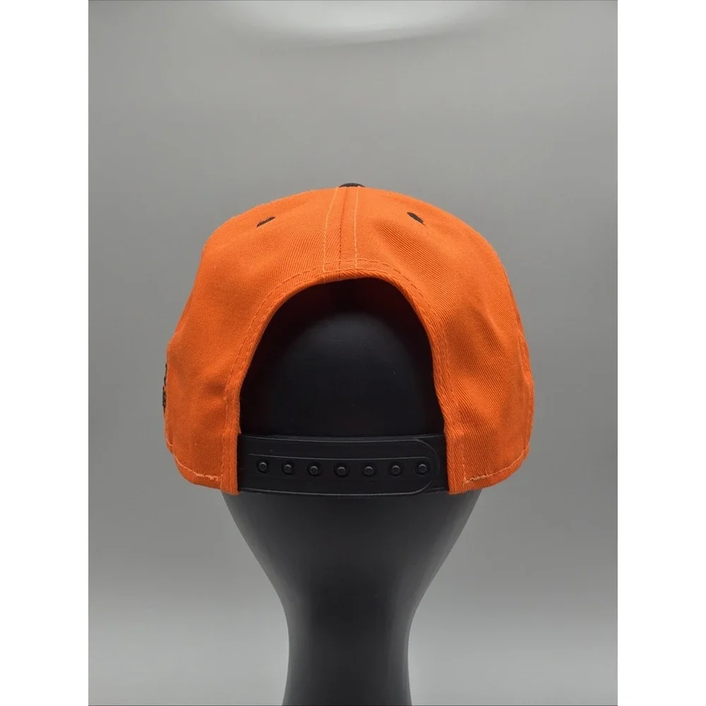 TEENAGE MUTANT NINJA TURTLES x NARUTO Orange Black Snapback Hat NWT